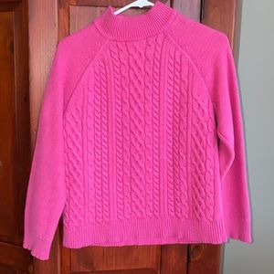 ✨3/15✨ Gap pink turtleneck sweater, size large